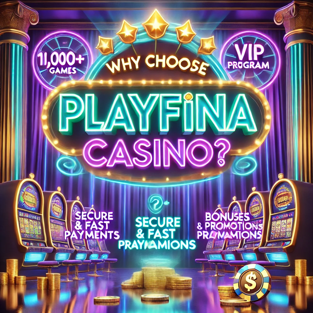 Why choose playfina casino