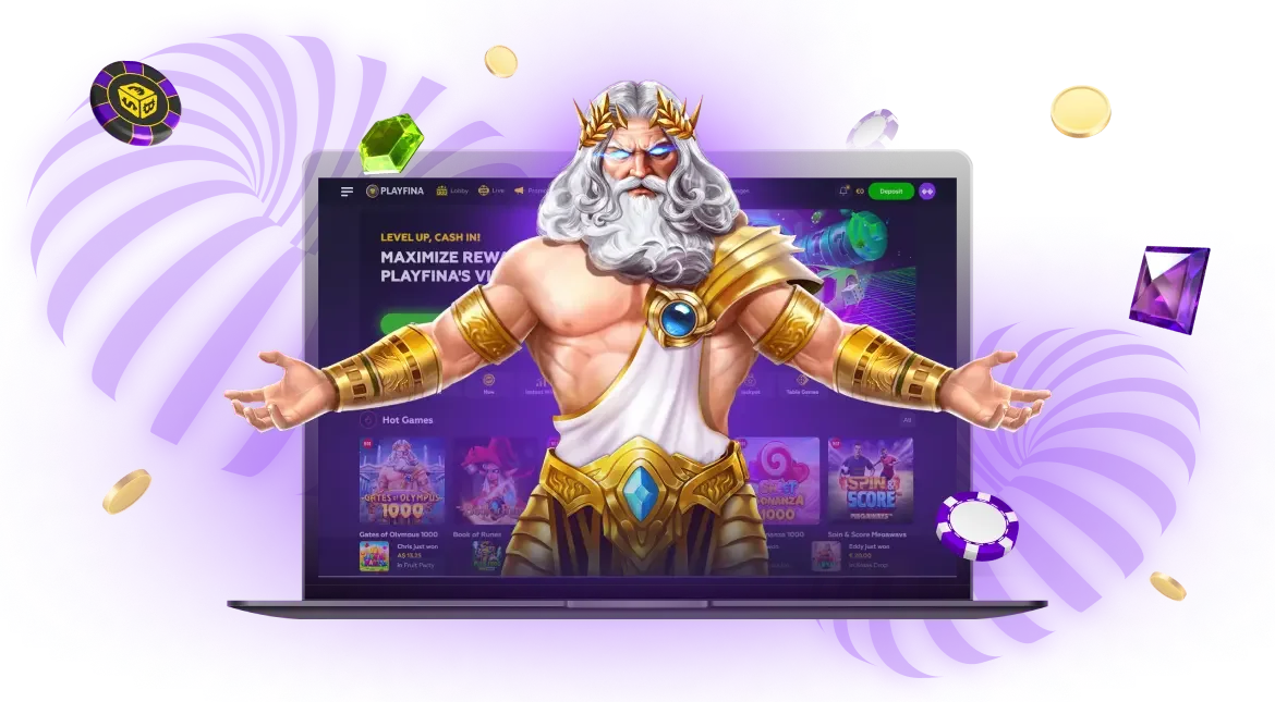 Main hero image of playfina casino