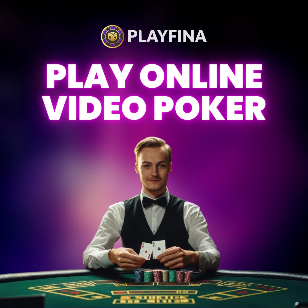 play online video poker at PlayFina casino